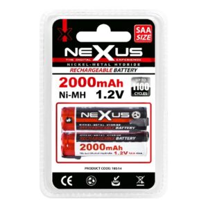NEXUS Ni-MH forrfüles, AA akku