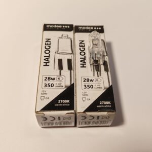 G4 12V/28W halogén izzó – modee