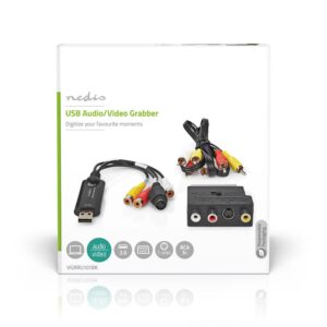Videó digitalizáló, grabber, USB - NEDIS