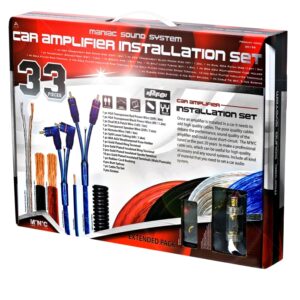 Autóhifi kábelszett - M.N.C - 33 pieces