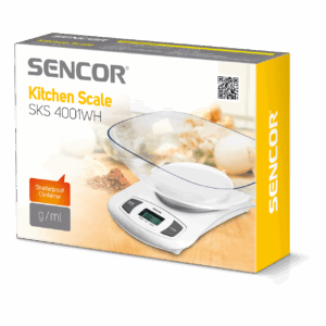 SENCOR digitális, asztali, tálas konyhamérleg