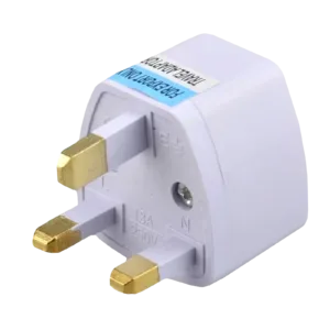 Angol földelt dugó - EU földelt alj - utazó adapter