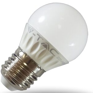 LED izzó, E27, kisgömb, 4W~30W, természetes vagy meleg fehér – V-TAC
