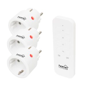 Távirányítható hálózati alj - 3db aljzat, 1db távirányító