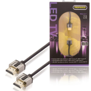 HDMI kábel - HDMI-A/HDMI-A - PROFIGOLD PROL1211 - 1m