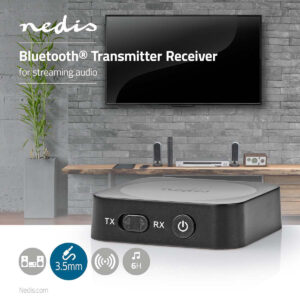 Bluetooth vevő ~ adó, RCA és Jack analóg kimenettel - NEDIS