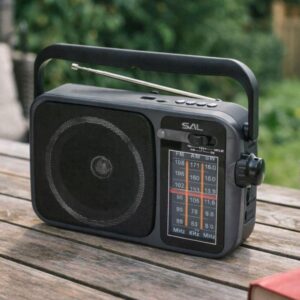 SAL RPR10 táskarádió, Bluetooth, USB, microSD - akkumulátoros