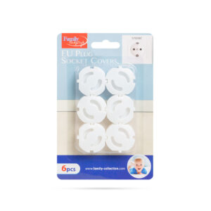 Family Baby Safe hálózati dugaljzatba helyezhető gyermekvédő – 6db/csomag