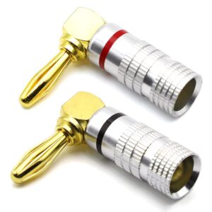 Banán dugó - pipa alakú – 4mm-es hangsugárzó csatlakozó