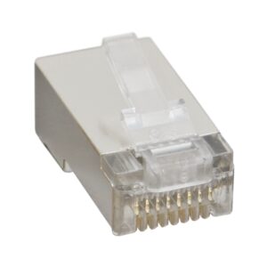 8P8C árnyékolt moduláris dugó, csatlakozó – CAT5 – RJ45 – UTP – FTP - STP - S-FTP