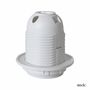 E27 csillár foglalat - fehér, vagy fekete