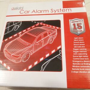 Autóriasztó rendszer, bicskakulcsos távirányítóval