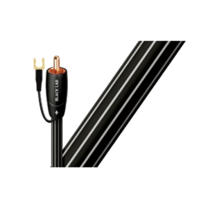 RCA kábel – RCA/RCA professional subwoofer audió átjátszó – Audioquest – 5m - BlackLab