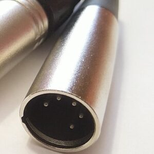 XLR dugó – 5 pólusú dugó – fém