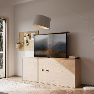 Motoros TV emelő (elrejtő) konzol – 32-70″ televíziókhoz