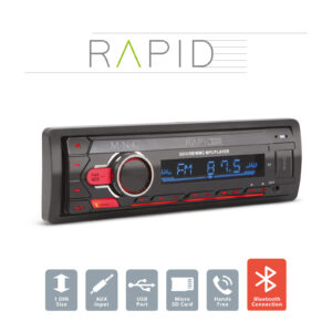 M.N.C RAPID – MP3 – Bluetooth – FM rádió – AUX - SD / USB