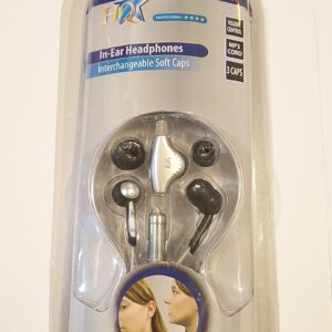 Fülhallgató hangerőszabályzóval, tartalék szilikon gumikkal - HQ-HP116IE