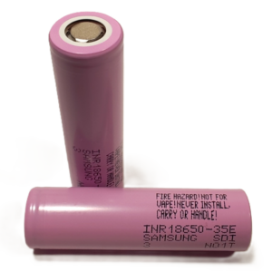 18650 typ. – Samsung INR18650-35E – 3.7V, Li-ion akku