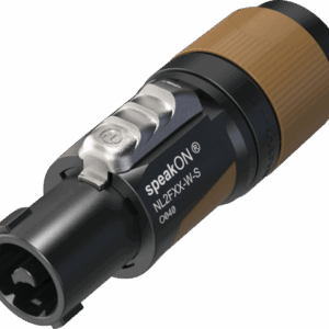 Speakon, professzionális, 2 pólusú dugó – NEUTRIK NL2FXX-W-S