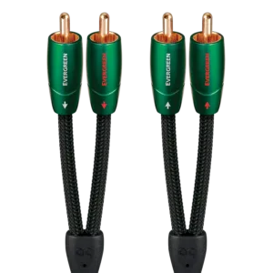 RCA kábel – 2RCA/2RCA high-quality audió átjátszó – Audioquest Evergreen – 0.6m
