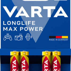VARTA Longlife Max Power AAA alkáli mikro ceruza elem (400Ft/db)