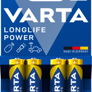 VARTA Longlife Power AA alkáli ceruza elem (350Ft/db)