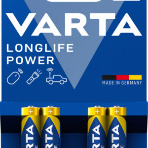 VARTA Longlife Power AAA alkáli mikro ceruza elem (350Ft/db)