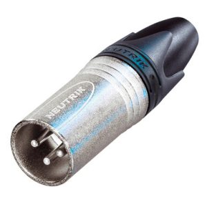 XLR dugó – 3 pólusú dugó – NEUTRIK NC3MXX