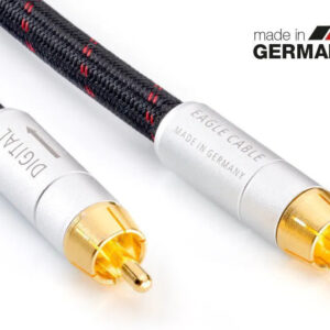 RCA kábel – RCA/RCA digitális, audió átjátszó – S/PDIF Eagle Cable HIGH END DELUXE – 1.5m