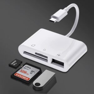 SD, microSD kártya, pendrive író- olvasó - USB-C