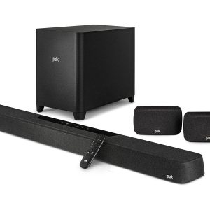 Polk Audio MAGNIFI MAX AX SR 7.1.2 házimozi hangprojektor – vezeték nélküli aktív mély és háttér