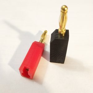 Banán dugó – 4mm-es hangsugárzó csatlakozó - toldható