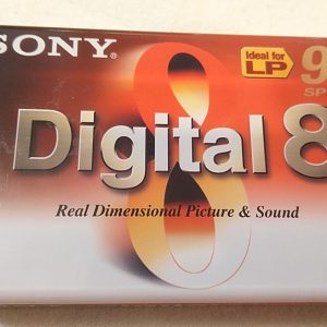 SONY Digital8 60 / Hi8 90kazetta - SP/60, LP/90 min.