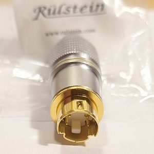 S-VHS dugó, aranyozott csatlakozó - Rülstein