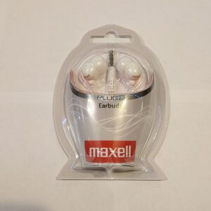 Maxell Plugz fülhallgató - fehér