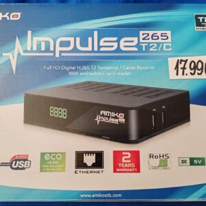 Amiko Impulse T2/C tuner és set-top box - Conax