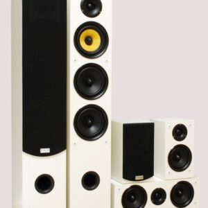 TAGA HARMONY TAV 506 V.2 – 5.0 házimozi hangfalszett – fehér