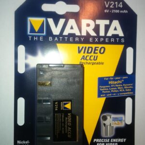 Varta V214 univerzális videó akku 6V 2100mAh Ni-MH