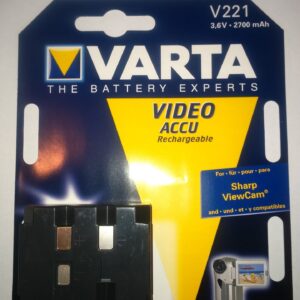 Varta V221 Sharp videó kamerákhoz 3.6V 2700mAh Ni-MH