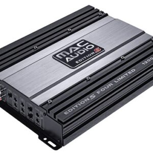 macAudio EDITION S FOUR LTD. négycsatornás erősítő 4x200W / 2x600W