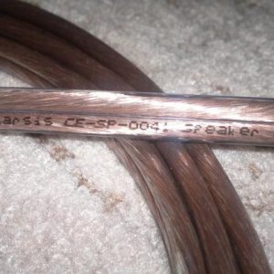 Hangfalkábel, Transparent - 2x 6mm - Catharsis CE-SP-0041 OFC