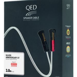 Hangfal kábel - QED SILVER ANNIVERSARY XT / QE1432 - 2 x 1,5mm átmérőjű kábelek - 2 x 3m