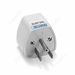 USA földelt dugó – EU földelt alj – utazó adapter