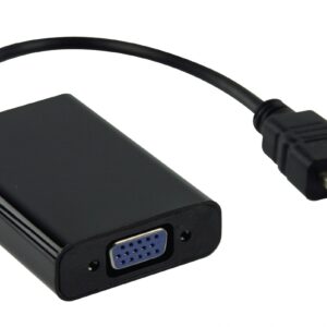 HDMI-ről - VGA-ra átalakító, (hang kimenet~3,5mm st. jack) - NEDIS