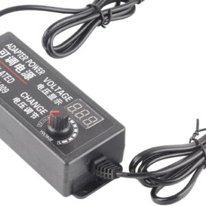 Állítható feszültségű adapter, 3-24V / 2A LED kijelzővel