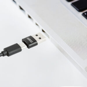 OTG USB adapter, USB-A dugó - USB-C aljzat