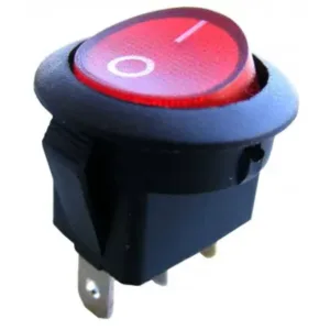 Billenőkapcsoló kétállású ON-OFF 250V 6.5A SW-01AC