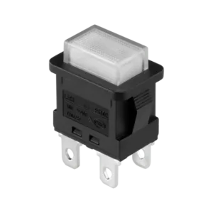 Nyomókapcsoló kétállású ON-OFF, 250V 16A 4PIN