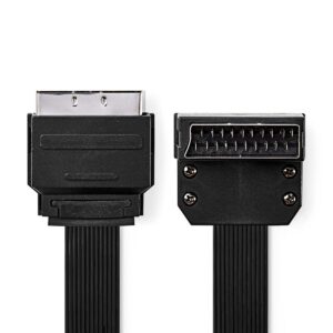 SCART kábel – SCART/SCART – A/V átjátszó kábel – 2m
