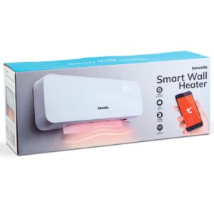 Fali hősugárzó, Smart, távirányítóval – 2000W – BEWELLO